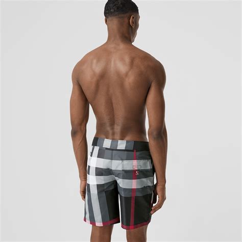 plaid burberry pants|burberry swim shorts men's sale.